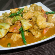 Chicken with Curry Coconut Cream (V)
